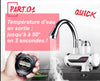 ROBINET MITIGEUR CHAUFFE-EAU - Au Sens Pratique