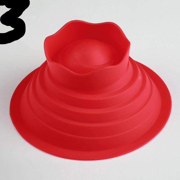 Gros moule Cupcake en Silicone ( lot de 3 moules ) - Au Sens Pratique